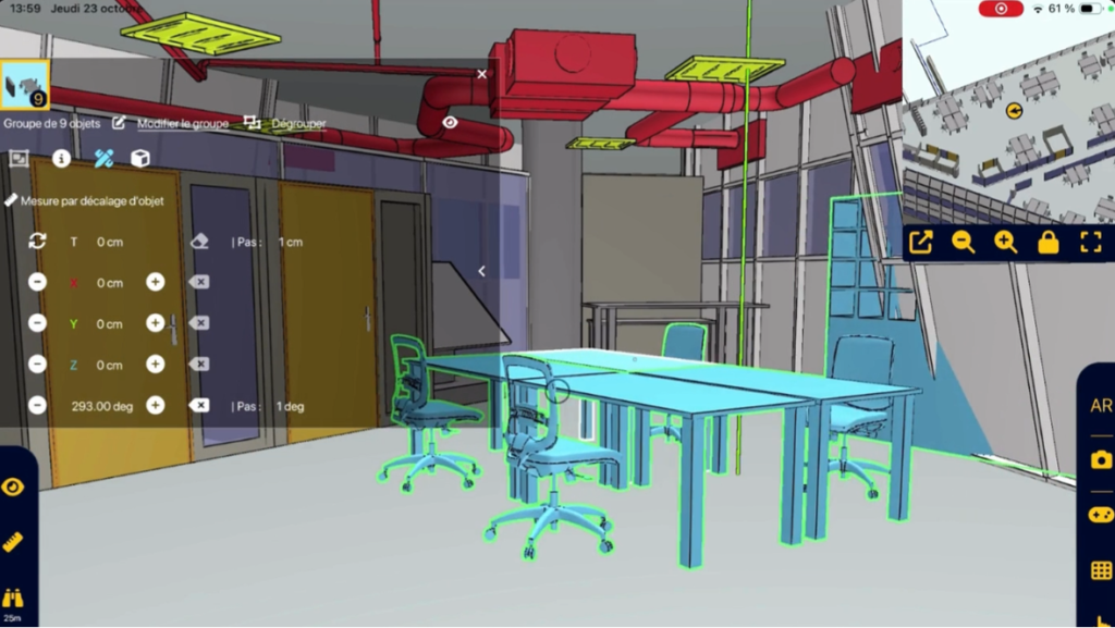 DEPLACEMENT D'OBJETS DYNAMIQUE